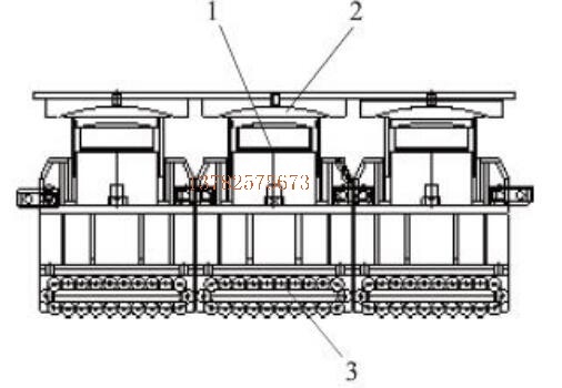 機(jī)運(yùn)行機(jī)構(gòu)支承裝置原理圖 機(jī)運(yùn)行機(jī)構(gòu)支承裝置原理圖